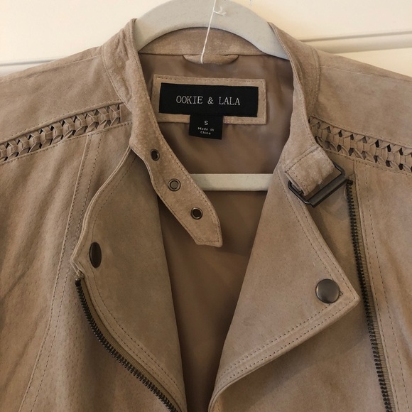 OOKIE & LALA LEATHER JACKET - Picture 3 of 4